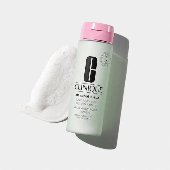CLINIQUE All About Clean™ Liquid Facial Soap mild 6.7 FL OZ - Picture 2 of 4